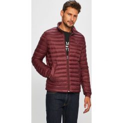 Tommy Hilfiger - Kurtka puchowa. Zielone płaszcze męskie TOMMY HILFIGER, m, bez wzorów, z materiału, krótkie, bez kaptura. W wyprzedaży za 519,90 zł.