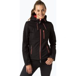 Superdry - Kurtka damska typu softshell, czarny. Czarne bomberki damskie Superdry, l, z softshellu. Za 449,95 zł.