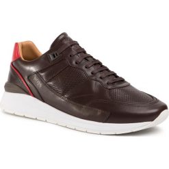 Sneakersy BOSS - Element 50423458 10214585 01 Dark Brown 209. Pomarańczowe sneakersy męskie Boss, bez zapięcia. W wyprzedaży za 729,00 zł.