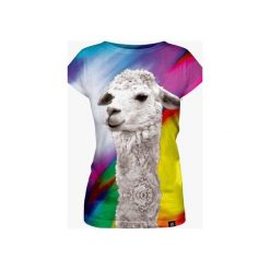 Rainbow Lama women's t-shirt. T-shirty damskie Mars from venus, s, bez wzorów, bez kołnierzyka. Za 101,40 zł.