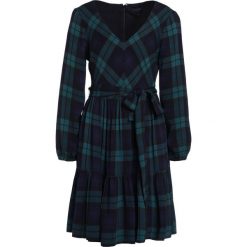 J.CREW JACKAL BLACKWATCH PLAID Sukienka letnia blue/green. Zielone sukienki letnie J.CREW, z materiału. W wyprzedaży za 501,75 zł.