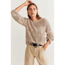 Mango - Sweter. Swetry damskie Mango, m, bez wzorów, z bawełny, bez rękawów, bez kaptura. Za 159,90 zł.