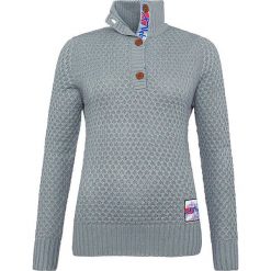 Swetry klasyczne damskie: Sweter "Aletsch" w kolorze szarym