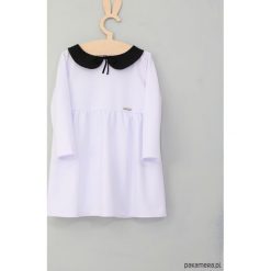 Sukienka czarno biała. Białe sukienki dziewczęce Pakamera, z jersey. Za 129,00 zł.