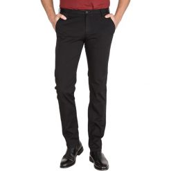 BOSS Hugo Boss Rice3-D Spodnie Czarny. Czarne spodnie męskie BOSS Hugo Boss, xl, bez wzorów, z elastanu. Za 576,95 zł.