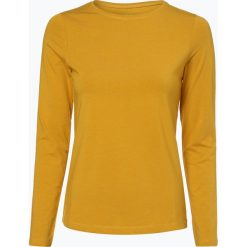 T-shirty damskie: Franco Callegari - Damska koszulka z długim rękawem, żółty