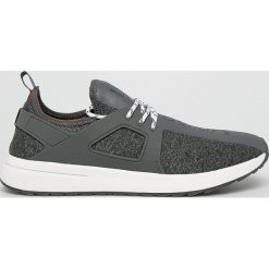 Versace Jeans - Buty. Szare buty sportowe męskie Versace Jeans, z jeansu, na sznurówki. W wyprzedaży za 329,90 zł.