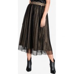 TWINSET Spódnica Czarny Złoty. Żółte spódniczki damskie Twinset, s, bez wzorów, z poliesteru. Za 774,95 zł.