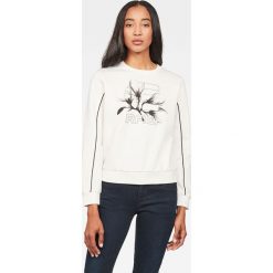 G-Star Raw - Bluza. Brązowe bluzy damskie G-Star RAW, s, z nadrukiem, z bawełny, bez rękawów, bez kaptura. W wyprzedaży za 299,90 zł.