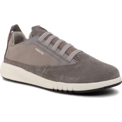 Sneakersy GEOX - J Aeranter B. B J02BNB 02211 C1006 S Grey. Szare trampki chłopięce Geox, bez wzorów, ze skóry, bez zapięcia. Za 329,00 zł.