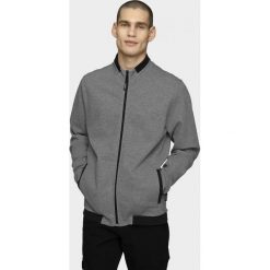 Bluza męska BLM616 - średni szary melanż - Outhorn. Szare bluzy męskie Outhorn, m, bez wzorów, bez kołnierzyka, bez rękawów, bez kaptura. W wyprzedaży za 99,99 zł.