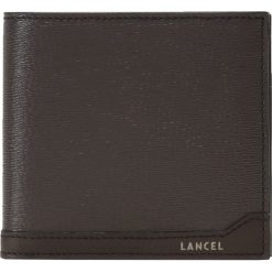 Lancel RIZIERE THE CLASSIC Portfel ebony. Pomarańczowe portfele męskie marki Lancel. Za 819,00 zł.
