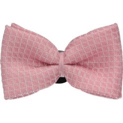 Muszka mosca róż 201. Różowe muszki męskie marki Recman, bez wzorów, z materiału, eleganckie. Za 19,00 zł.