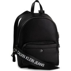 Plecak CALVIN KLEIN JEANS - Ckj Banner Cp Backpack 35 K60K606151 BDS. Czarne plecaki damskie Calvin Klein Jeans, bez wzorów, z jeansu, klasyczne. Za 649,00 zł.