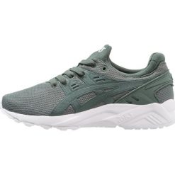 Asics Tiger GELKAYANO TRAINER EVO GS Tenisówki i Trampki dark forest. Zielone trampki chłopięce marki Asics Tiger, z materiału. Za 299,00 zł.
