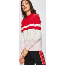Only - Sweter. Czerwone swetry klasyczne damskie marki ONLY, s, z bawełny, z okrągłym kołnierzem. Za 129,90 zł.
