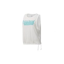 Topy na ramiączkach / T-shirty bez rękawów Reebok Sport Koszulka bez rękawów Waist Tie. Białe topy damskie marki Reebok Sport, s. Za 149,00 zł.