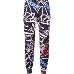 Love Moschino Spodnie treningowe black. Czarne bryczesy damskie marki Love Moschino, z bawełny. Za 919,00 zł.