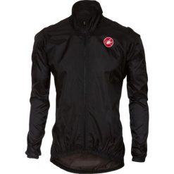 Castelli Kurtka Squadra Er Jacket Black, 3xl. Czarne kurtki sportowe męskie Castelli, xl, bez wzorów, bez kaptura, rowerowe. Za 215,00 zł.