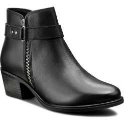 Botki FILIPE - 9107 Preto 6703. Czarne botki damskie skórzane marki Filipe. W wyprzedaży za 259,00 zł.
