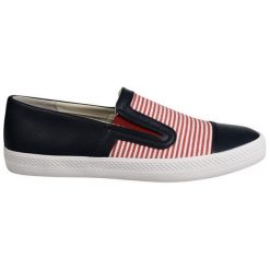 Geox Kobiety Slip-On Giyo B Red / Navy d829fb-0Aw54-c7217 (Rozmiar 39). Czerwone trampki damskie slip on marki Geox. W wyprzedaży za 234,00 zł.
