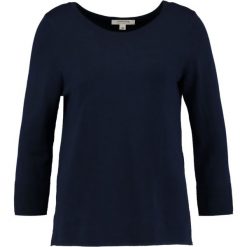 Swetry klasyczne damskie: comma casual identity LANGARM Sweter marine