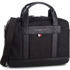 Torba na laptopa TOMMY HILFIGER - Tommy Tailored Compu AM0AM03435 002. Czarne torby męskie skórzane TOMMY HILFIGER, z materiału, młodzieżowe. W wyprzedaży za 359,00 zł.