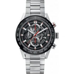 ZEGAREK TAG HEUER CARRERA CAR201V.BA0714. Szare zegarki męskie TAG HEUER, ze stali. Za 21690,00 zł.
