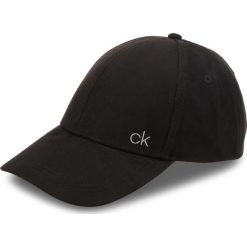 Czapka z daszkiem CALVIN KLEIN - Suede Cap K60K604718 001. Czarne czapki z daszkiem damskie Calvin Klein, z materiału. Za 179,00 zł.