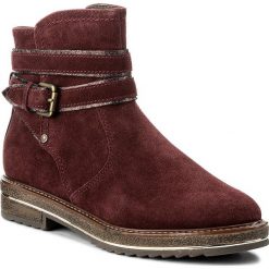 Buty zimowe damskie: Botki JANA – 8-25428-29 Bordeaux 549