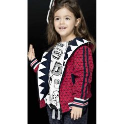 Bluzy dziewczęce rozpinane: NICE 2 EAT U SUPER RED bluza