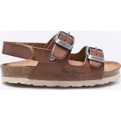 Pepe Jeans - Sandały dziecięce. Szare sandały chłopięce marki Pepe Jeans, z jeansu. W wyprzedaży za 169,90 zł.