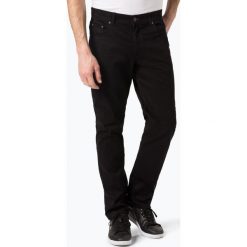 BRAX - Spodnie męskie – Cooper, czarny. Czarne spodnie męskie marki BRAX, na co dzień, s, bez wzorów, z bawełny, eleganckie. Za 379,95 zł.