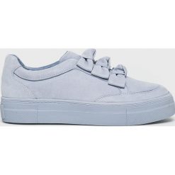 Tamaris - Buty. Niebieskie buty sportowe damskie Tamaris, bez wzorów, ze skóry, sportowe. W wyprzedaży za 199,90 zł.