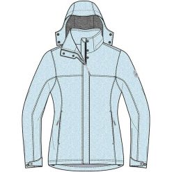 Kurtki sportowe damskie: KILLTEC Kurtka damska Lineria błękitna r. 38 (31648/806/38)
