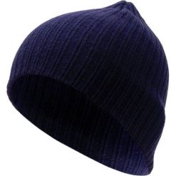 Granatowa, Męska Czapka - Jesienna, Zimowa, Uniwersalny Rozmiar CPAPJNSZ56gr. Niebieskie czapki męskie Pako Jeans, na zimę, bez wzorów, ze splotem. Za 24,90 zł.