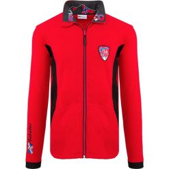 Bejsbolówki męskie: Bluza polarowa w kolorze czerwonym