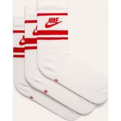 Nike Sportswear - Skarpetki (3 pack). Białe skarpetki damskie Nike Sportswear, bez wzorów, z elastanu. Za 59,90 zł.