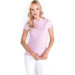 Tommy Hilfiger New Chiara Polo Koszulka Różowy. Różowe koszulki damskie TOMMY HILFIGER, s, bez wzorów, z elastanu, bez rękawów. Za 290,95 zł.