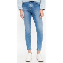 Jeansy skinny - Niebieski. Niebieskie jeansy damskie House, bez wzorów, z jeansu. Za 99,99 zł.