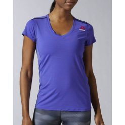 Reebok Koszulka damska ONE Series ActivChill fioletowa r. M (AX8813). Fioletowe t-shirty damskie Reebok, m. Za 116,49 zł.