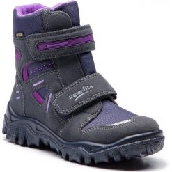 Śniegowce SUPERFIT - GORE-TEX 3-09080-82 S Blau/Lila. Niebieskie śniegowce chłopięce Superfit, bez zapięcia, gore-tex. W wyprzedaży za 239,00 zł.