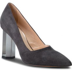 Półbuty EVA MINGE - Mazarron 4L 18BL1372564EF 266. Szare półbuty damskie Eva Minge, bez wzorów, ze skóry, eleganckie, bez obcasa, na obcasie, bez zapięcia. W wyprzedaży za 369,00 zł.