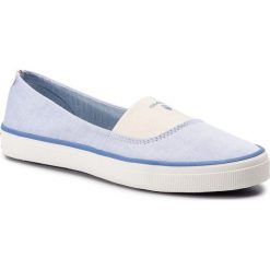 Tenisówki GANT - New Haven 18578401 Light Blue G631. Niebieskie półbuty damskie GANT, bez wzorów, z gumy, bez zapięcia. Za 269,95 zł.