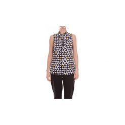 Koszule Moschino A02045852. Szare koszule damskie MOSCHINO, bez wzorów, bez kołnierzyka, bez rękawów. Za 965,43 zł.