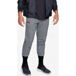 Under Armour Unstoppable Double Knit Spodnie dresowe Szary. Szare spodnie męskie Under Armour, l, bez wzorów, z bawełny. Za 309,95 zł.