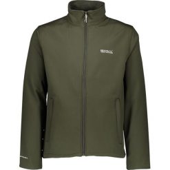 Kurtka softshellowa "Cera III" w kolorze khaki. Brązowe kurtki męskie Regatta Men, s, bez wzorów, z materiału, bez kaptura. W wyprzedaży za 89,95 zł.
