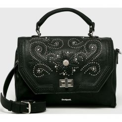 Desigual - Torebka. Czarne torebki klasyczne damskie Desigual. Za 249,90 zł.