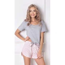 Aruelle - Piżama Q Short. Szare piżamy damskie Aruelle, s, bez wzorów, z bawełny, bez rękawów. W wyprzedaży za 99,90 zł.