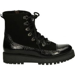 Botki - 172M4801 NERO. Czarne botki damskie skórzane marki Venezia. Za 299,00 zł.